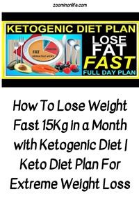 Keto Weight Loss Meal Plan